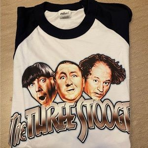 Three Stooges baseball t shirt.  NWOT